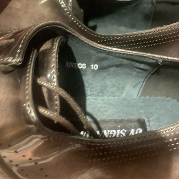Elegant Brown Leather Oxford Shoes with Cap Toe main image 4